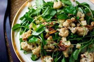 roasted cauliflower salad