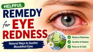 Home Remedy for Eye Redness