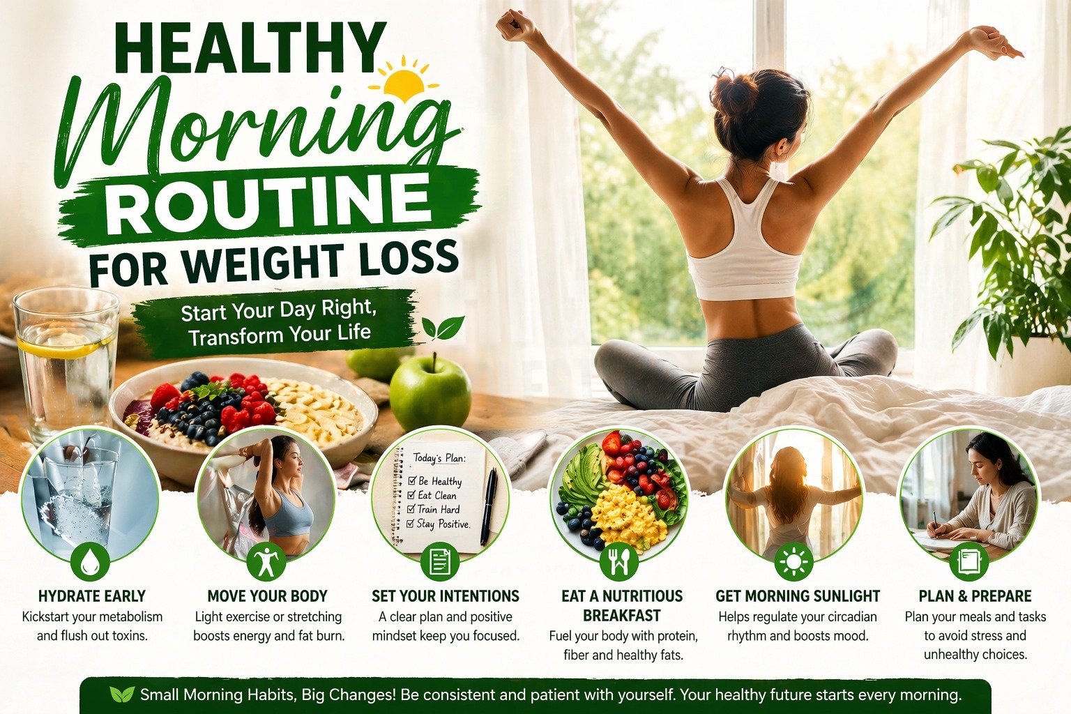 Healthy Morning Routine for Weight Loss