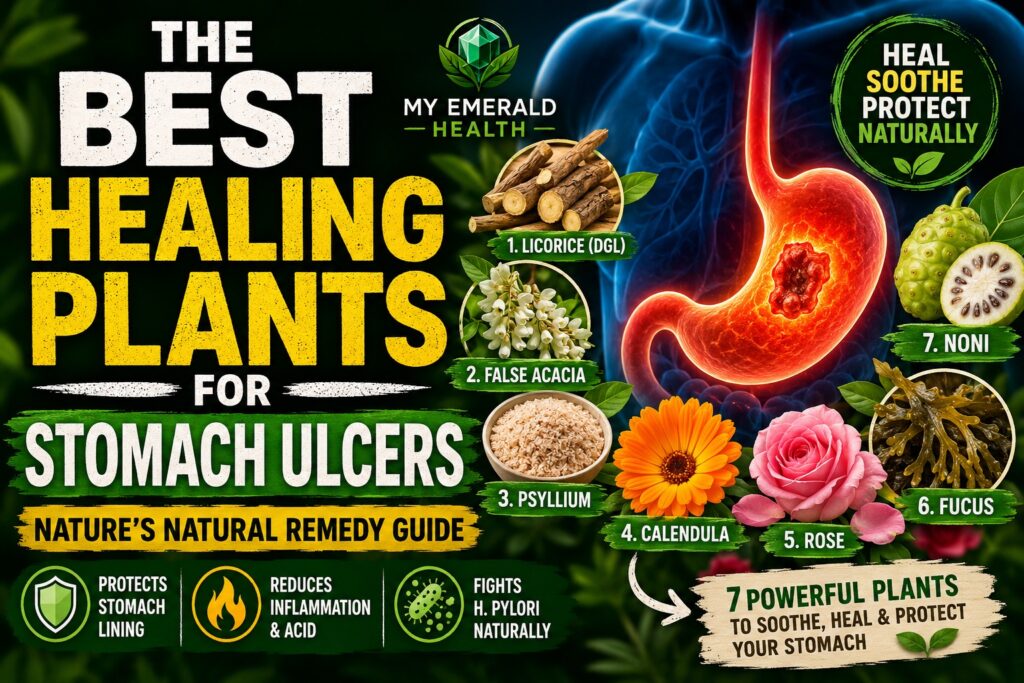 Best Healing Plants for Stomach Ulcers