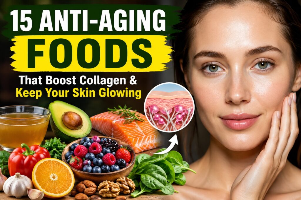 15 Foods That Naturally Increase Collagen and Slow Down Aging