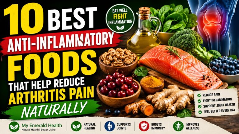 10 Best Anti-Inflammatory Foods That Help Reduce Arthritis Pain Naturally