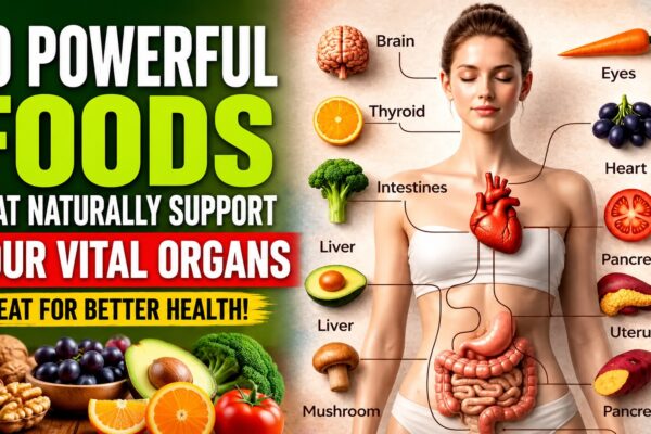 10 Powerful Foods That Naturally Support Your Vital Organs