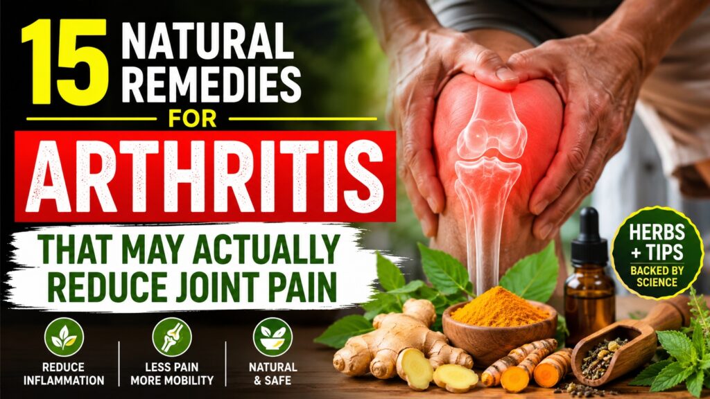 15 Natural Ways to Ease Arthritis Pain
