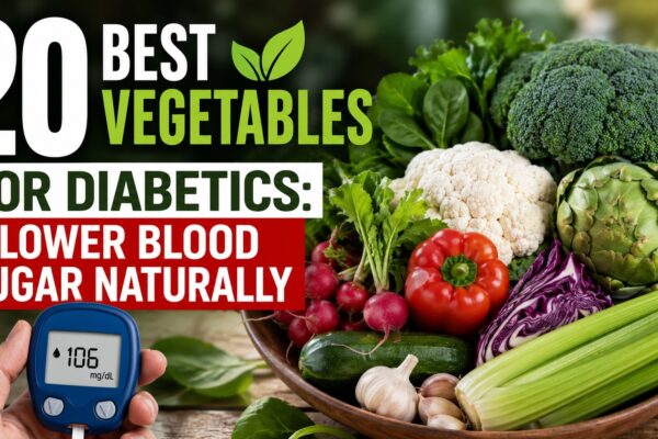 20 Best Vegetables for Diabetics: Lower Blood Sugar Naturally