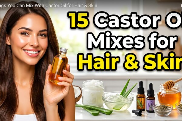 15 Things You Can Mix With Castor Oil for Hair & Skin