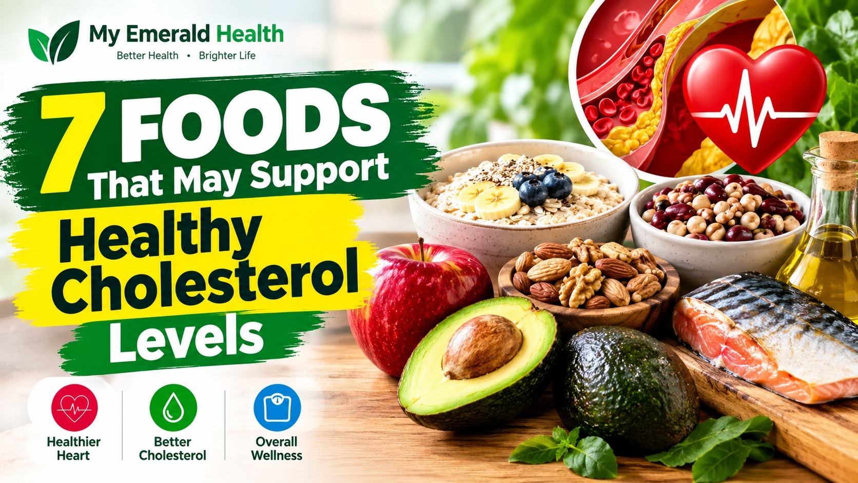 7 Everyday Foods That Support Healthy Cholesterol Levels