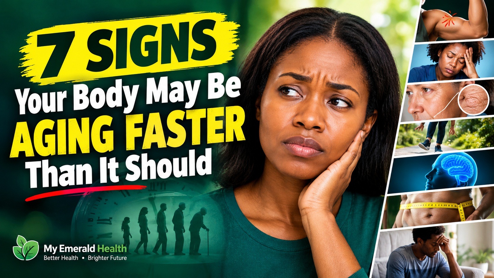 7 Signs Your Body May Be Aging Faster Than It Should