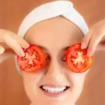 Benefits of Tomatoes on the face